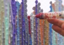 How an artist transforms Bubble Wrap into an Impressionist painting.