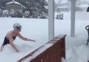 How Canadians train in the winter... Video by &