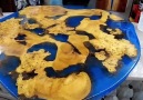 How casting epoxy and a wood burl comes to life!!Credit goo.gljJdjyP