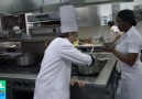 how does the chef taste food