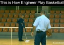 How engineer play basketball