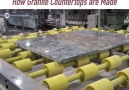 How granite countertops are made