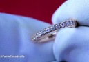 HOW ITS MADE - RIVIERA PAVE DIAMOND RING IN 18K ROSE GOLD Amazing &Cimadevila