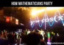 How mathematicians party