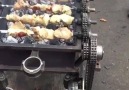 How mechanics cook their meals.