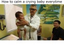 How to calm a crying baby everytime