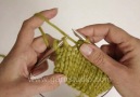 How to cast off the last stitch