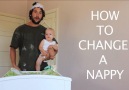 HOW TO CHANGE A NAPPY