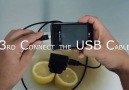 How To Charge Your Phone With A Lemon