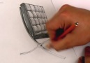 How to draw Barcelona chair