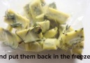 How to freeze leftover herbs