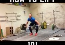 How to Lift 101