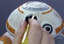 How To Make A STAR WARS BB-8 CAKE!By The Icing Artist