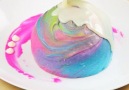 How to Make a Surprise-Inside Tie-Dye Chocolate Ball