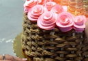 How to Make 3D Basket of Flowers CakeBy Pastry Palace