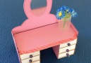 How to make miniature furniture for dolls.via ADARA bit.ly2rOMsLq