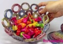 How to make newspaper basket with top!By Gustamonton manualidades.