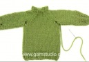 How to sew the seam under raglan sleeve.