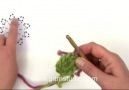 How to work an Aster flower