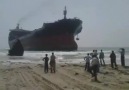 Huge Ship Beaching! :o