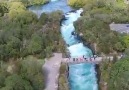 Huka Falls In New Zealand - Tag Friends