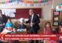 Hükümlüler okul boyayarak cezalarını çekti...