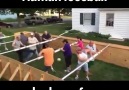 Human Foosball Table