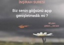 Huzur İslamda - İNŞİRAH SURESİ