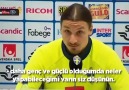 Ibrahimovic egosu diye bir şey var...