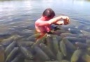 I cant even breathe while watching fish-so many of them