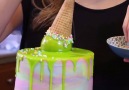 ICE CREAM CAKE DECORATION!By Baking Day Channel