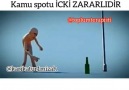 İçki zararlıdır