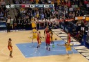 Iggy's sick handles & alley-oop to Faried!