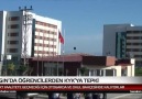 Ilgın'da öğrencilerden KYK'ya tepki