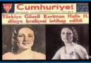 İlk Dünya Güzelimiz (!) Avrupaya ilk... - Sivas İmam Hatipliler