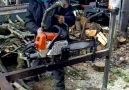 I Love Woodworking - The quickest way to cut logs! Facebook
