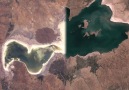 IMAGES OF CHANGE: Drying Lake Urmia, Iran (September 2000 to J...
