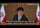 İmam Ali Hamaney Malcom X için Fatiha okutuyor