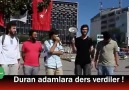 5 İnançlı Genç Duran Adamlara Din Dersi verdi HELAL OLSUN