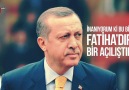 İnanıyorum ki bu bir Fatihadır bir açılıştır