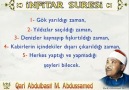 ~~ İnfitar Suresi ~~