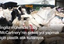 İngilterede bir şirket plastik atıklarından yol yapıyor