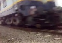 Insane Train Stunt - Never Seen such a fool guy (Must Watch)