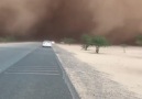 . - Inside a sandstorm