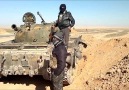 IŞİD konvoyunun üzerinden nusayrili savaş ucagı gecti