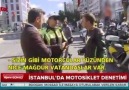 İstanbulda motosiklet denetimi