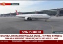 İSTANBUL HAVALİMANINDAN İLK UÇUŞ GERÇEKLEŞİYOR