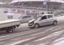 istanbul kar manzarası kar lastiği