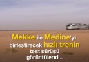 İşte Mekke ile Medine'yi birleştirecek hızlı tren