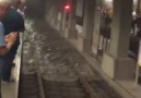 İşte metroyu su basma anı